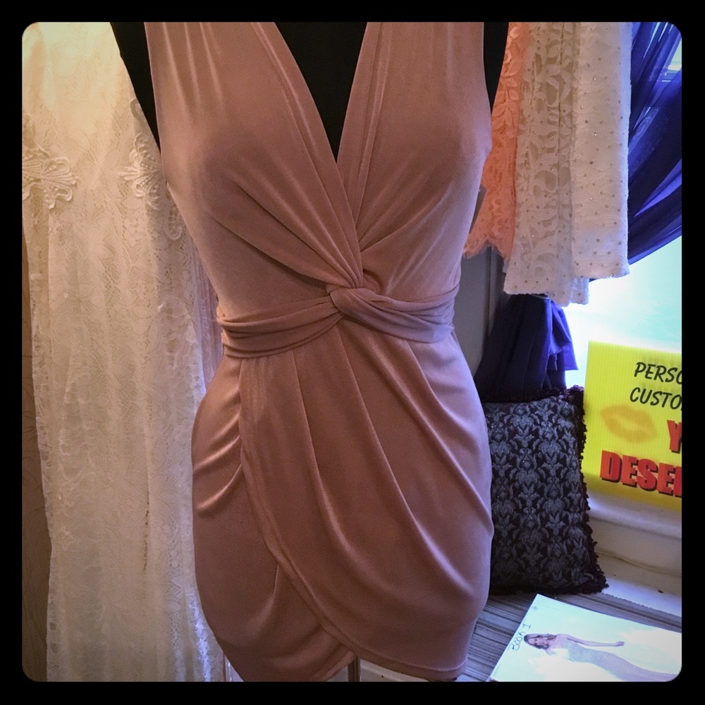 Rose lightweight bodycon sexy dress